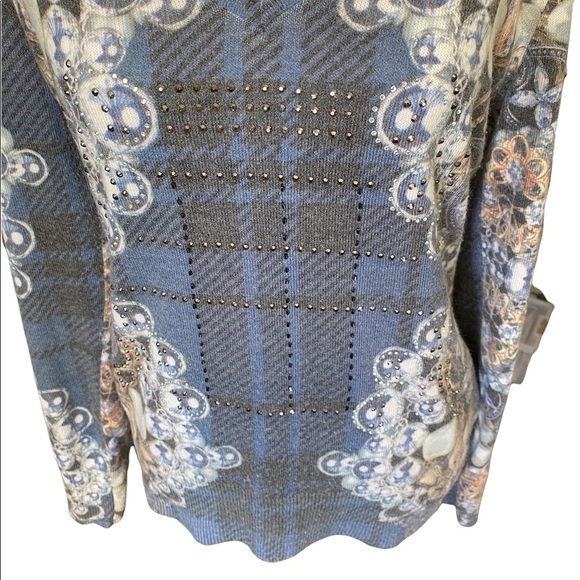 ETOILE DU MONDE V NECK SWEATER SZ 2 - Picture 3 of 6